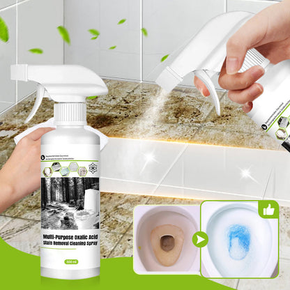 🔥Multifunktionell rengöringsspray för fläckborttagning med oxalsyra🍃