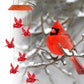 💥Rea 49% rabatt🌟Solar Cardinal vindspel ljus