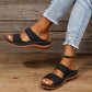 Retro Arch Support Ortopediska Wedge Sandaler