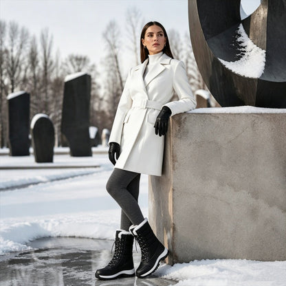 🔥 50% RABATT 🔥 Begrenset tid gratis gave🎁 Vanntette varme vinterstøvler for kvinner egnet til snøvær