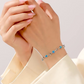 ✨Elegant gnistrande Lucky Clover Armband🍀