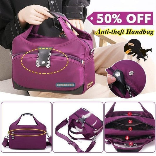 🔥HOT SALE 50% RABATT👜  Stöldskyddad väska med mode