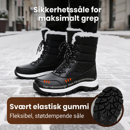🔥 50% RABATT 🔥 Begrenset tid gratis gave🎁 Vanntette varme vinterstøvler for kvinner egnet til snøvær