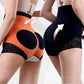 Andningsbara stretchiga shorts med skinklyft och magkontroll