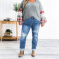 Stiliga Slitna Jeans För Damer