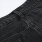 ✨Raka jeans med glitter och urban stil för kvinnor