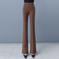 💗50 % rabatt under en begränsad tid💗Hög midja Stretch Micro Flare Casual Pants för kvinnor