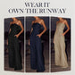 Off Shoulder Jumpsuit med vida ben för kvinnor