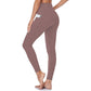 2025 VARM FÖRSÄLJNING 50% RABATT🌸Hög midja Butt Lifting Tummy Control Shaping Träningsleggings med sidoficka