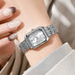 Lyxigt quartz-armbandsur för kvinnor