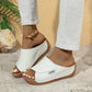 🔥2025 Ny 50% rabatt Hot Sale🔥Casual Wedge Slide-sandaler för kvinnor