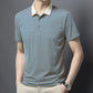 👕Business Casual Randig andningsbar T-shirt för män