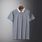 👕Business Casual Randig andningsbar T-shirt för män