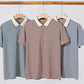 👕Business Casual Randig andningsbar T-shirt för män