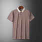 👕Business Casual Randig andningsbar T-shirt för män
