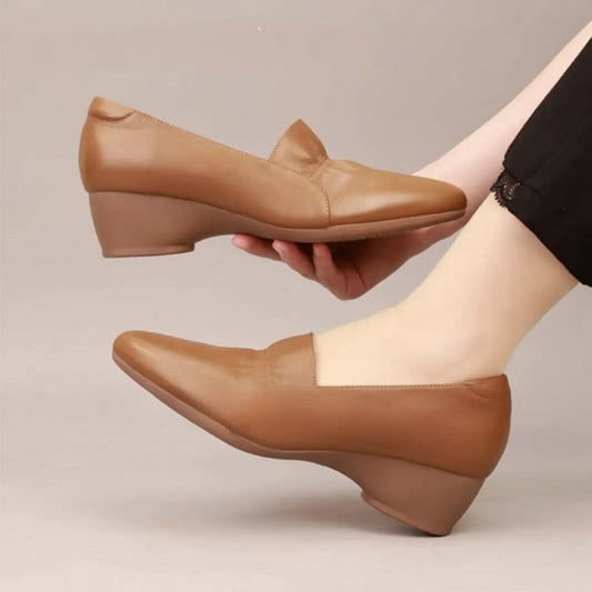 👠Miljövänliga och snygga lågklackade skor r