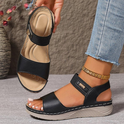 Bekväma retro casual sandaler för kvinnor