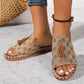 🔥Sista dagars rea 50% rabatt🔥 - Comfort Fringe Flat Orthopaedic Sandals för kvinnor