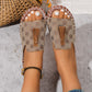 🔥Sista dagars rea 50% rabatt🔥 - Comfort Fringe Flat Orthopaedic Sandals för kvinnor