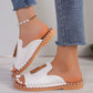 🔥Sista dagars rea 50% rabatt🔥 - Comfort Fringe Flat Orthopaedic Sandals för kvinnor