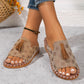 🔥Sista dagars rea 50% rabatt🔥 - Comfort Fringe Flat Orthopaedic Sandals för kvinnor