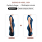 Dubbelknäppt Shaping Bodysuit för🌟Perfekt Fit och Stöd för En Snygg Silhuett! 💃✨