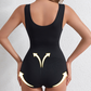 Dubbelknäppt Shaping Bodysuit för🌟Perfekt Fit och Stöd för En Snygg Silhuett! 💃✨