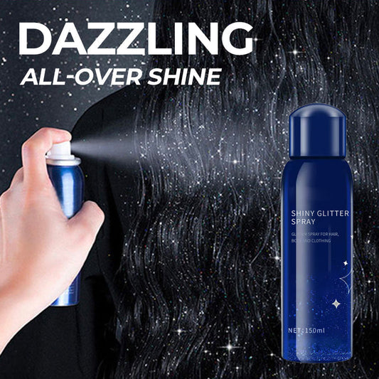 ✨Långtidsverkande glänsande glitterspray för kroppen
