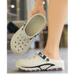 Andningsaktiva slip-on-sandaler för män