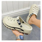 Andningsaktiva slip-on-sandaler för män