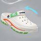 Andningsaktiva slip-on-sandaler för män