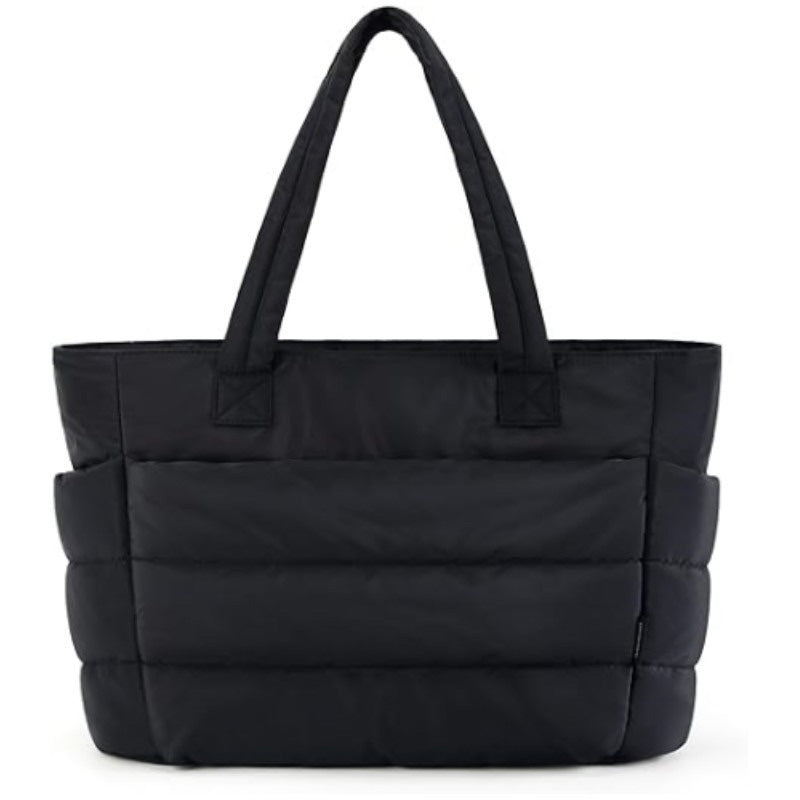 🔥 Ekstraordinært salg 50 % rabatt 🔥 Lett, lyserød totebag for kvinner