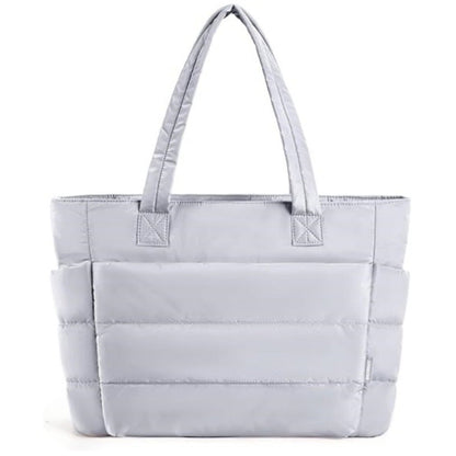 🔥 Ekstraordinært salg 50 % rabatt 🔥 Lett, lyserød totebag for kvinner