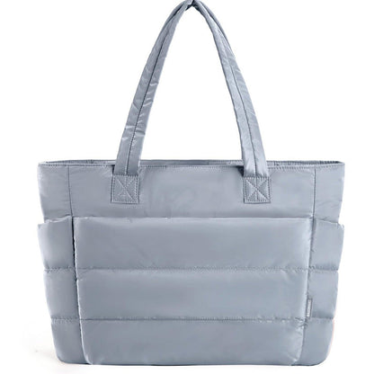 🔥 Ekstraordinært salg 50 % rabatt 🔥 Lett, lyserød totebag for kvinner