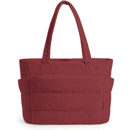 🔥 Ekstraordinært salg 50 % rabatt 🔥 Lett, lyserød totebag for kvinner