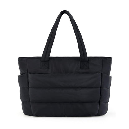 🔥 Ekstraordinært salg 50 % rabatt 🔥 Lett, lyserød totebag for kvinner