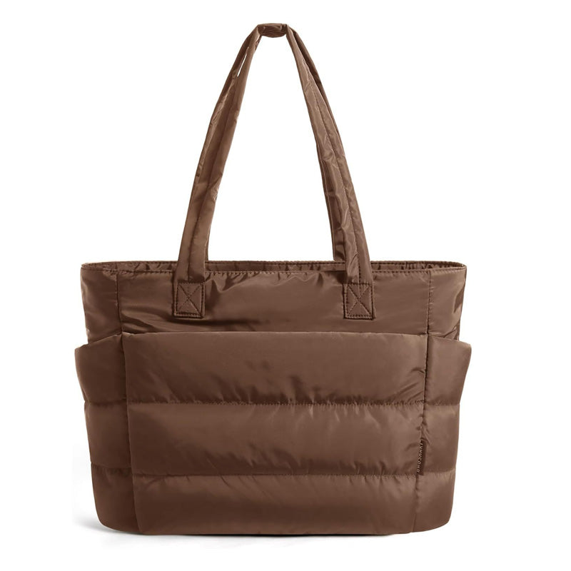 🔥 Ekstraordinært salg 50 % rabatt 🔥 Lett, lyserød totebag for kvinner