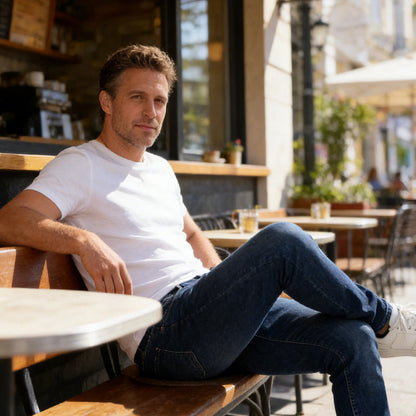 ⏳Tidsbegrenset tilbud⏰Moderne stretchjeans i slim fit for menn