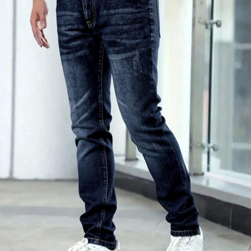 ⏳Tidsbegrenset tilbud⏰Moderne stretchjeans i slim fit for menn