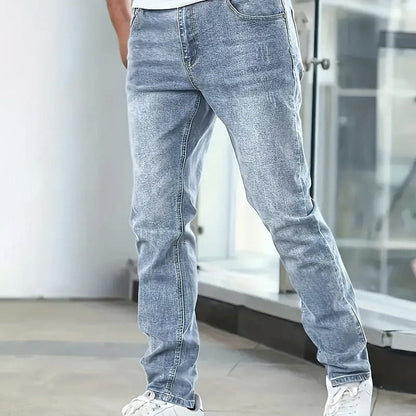 ⏳Tidsbegrenset tilbud⏰Moderne stretchjeans i slim fit for menn