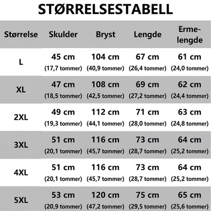 Herre uformell Henley-halset langermet skjorte