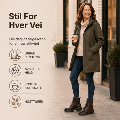 Dame støvletter - Retro Plateåvne Støvletter