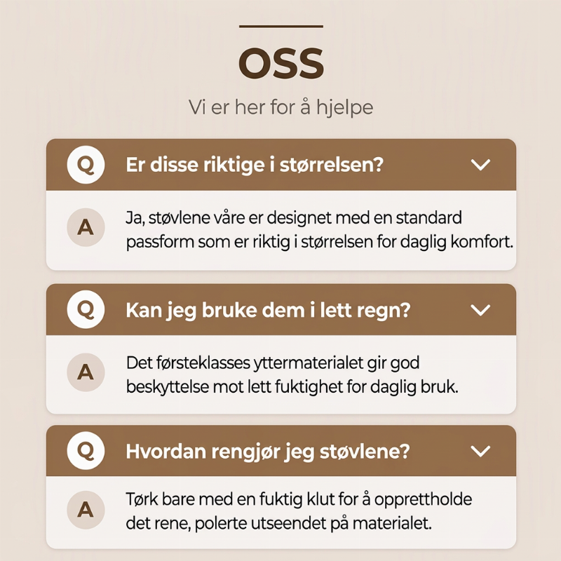 Dame støvletter - Retro Plateåvne Støvletter