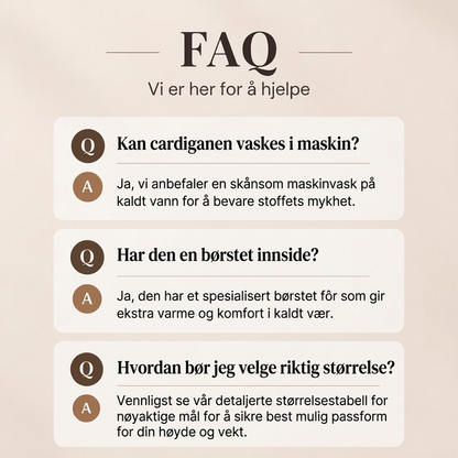 Herre klassisk termisk cardigan genser
