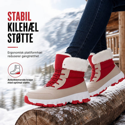 Vinterstøvler til damer – Tykkere midtkalvstøvler for utendørs reiser ✨👢❄️