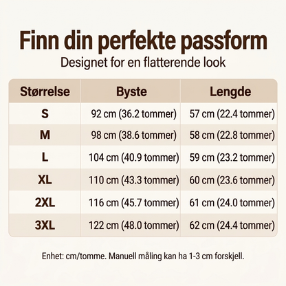 Casual genser i ensfarget stoff med halv glidelås for damer