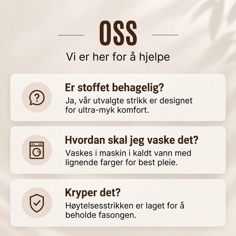 Avslappet herre-sweatshirt med rund hals og linjetrykk
