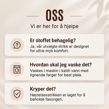 Avslappet herre-sweatshirt med rund hals og linjetrykk