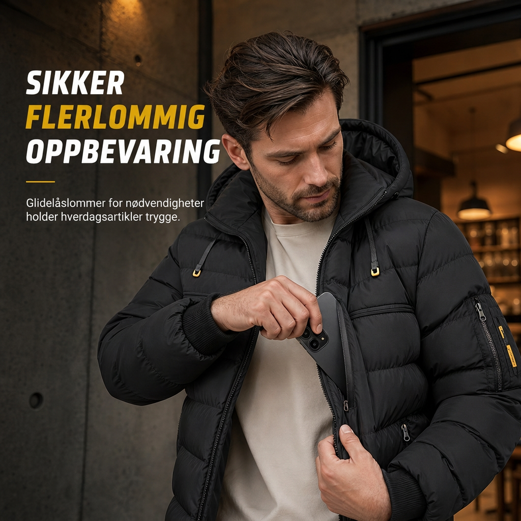 Vennligst vinter kort bomullsdynet varm isolert frakk