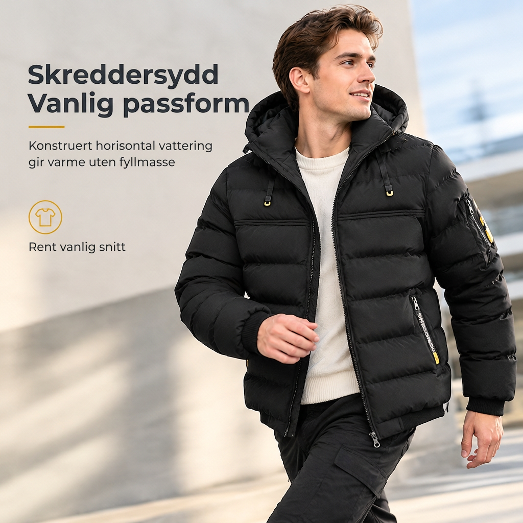 Vennligst vinter kort bomullsdynet varm isolert frakk